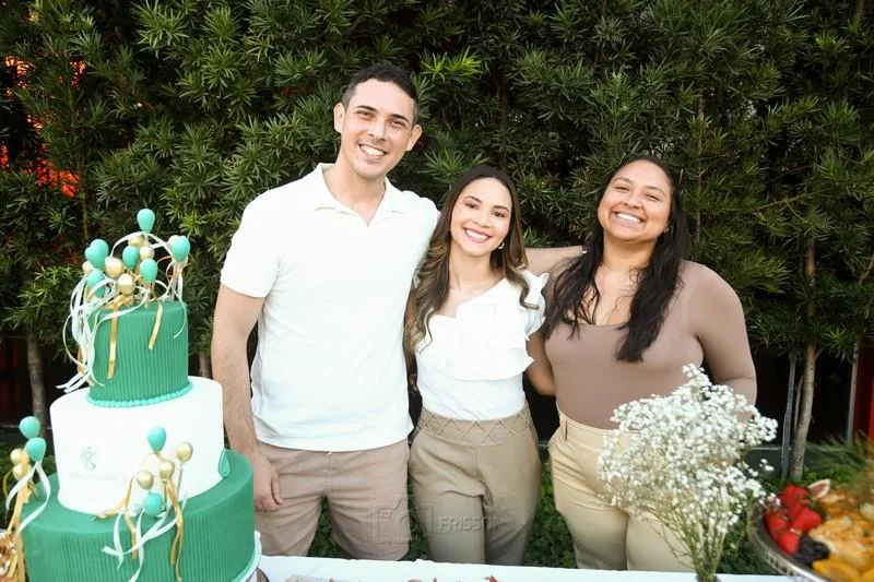 Alisson Monteiro, Erika Santos e Iohana Matos