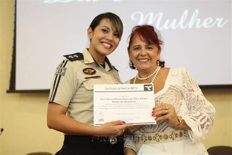 Alessa Araújo e Fátima Duarte