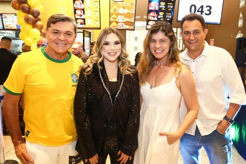 Alri e Ariana Nogueira, Pollyana Menezes e Nilson Fagata
