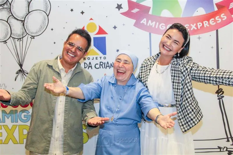 Ana Clara Rocha, Irmã Conceição e Italo Almeida
