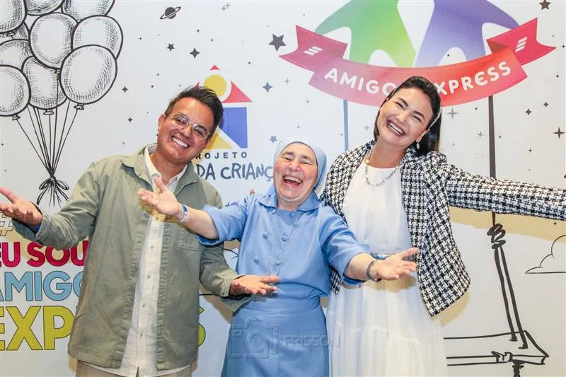 Ana Clara Rocha, Irmã Conceição e Italo Almeida