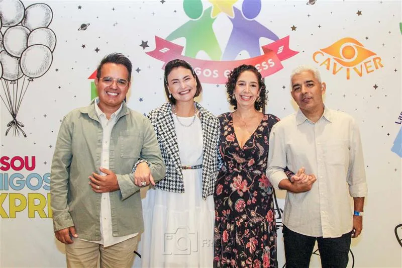 Ana Clara Rocha, Italo Almeida, Ana Patricia Morais e Alexandre Melo