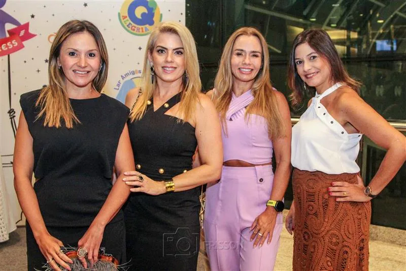 Claryanne Aguiar, Leticia Studart, Darlene Braga e Elke Castelo Branco