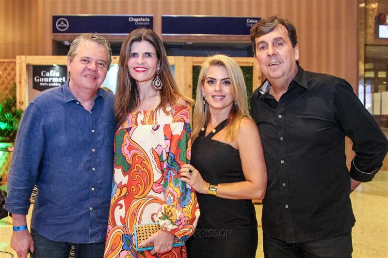 Fabio Campos e Luciana Goyana, Leticia Studart e João Mendonça
