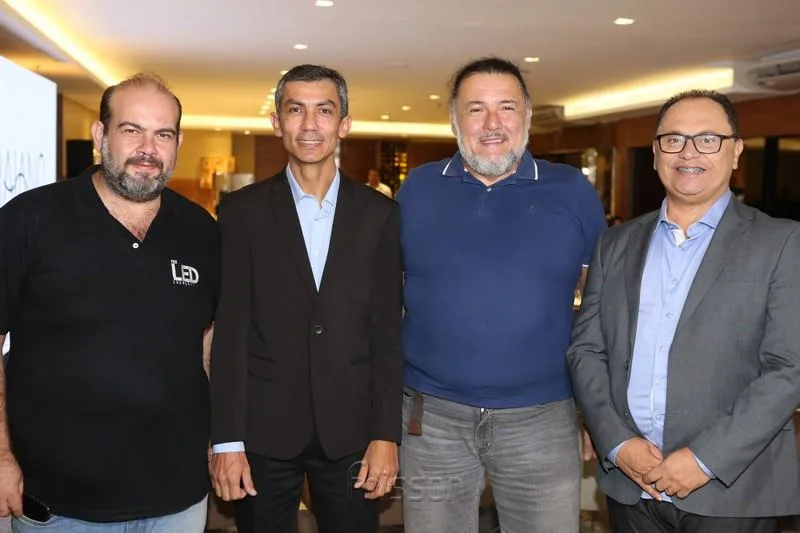 Antônio Neto, Auri Sousa, Augusto Caminha e Roberto Martins