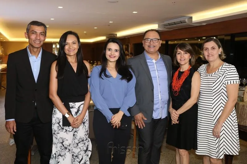 Auri Sousa, Arlene Castelo Branco, Wiliane Loren, Roberto Martins, Circe Jane e Cibelle Braga
