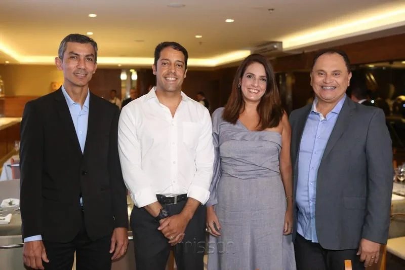 Auri Sousa, Ivo Negreiros, Georgiana Portela e Roberto Martins