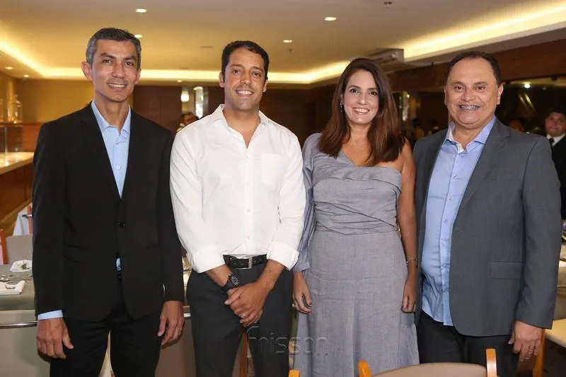 Auri Sousa, Ivo Negreiros, Georgiana Portela e Roberto Martins