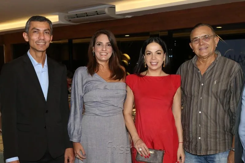 Auri Sousa, Georgiana Portela, Roberta Fontelles e Raimundo Philomeno