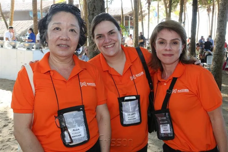 Alba Torigoe, Juliana Aranega e Jeanine Pires
