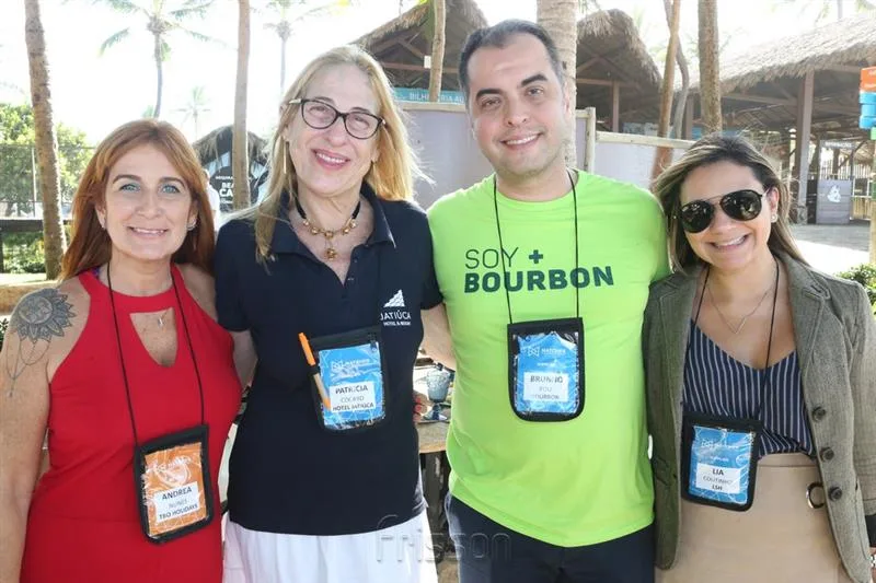 Andrea Nunes, Patricia Cocaro, Brunno Poli e Lia Coutinho