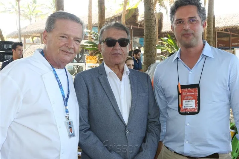 Bernard Twardy, Arialdo Pinho e Murilo Pascoal