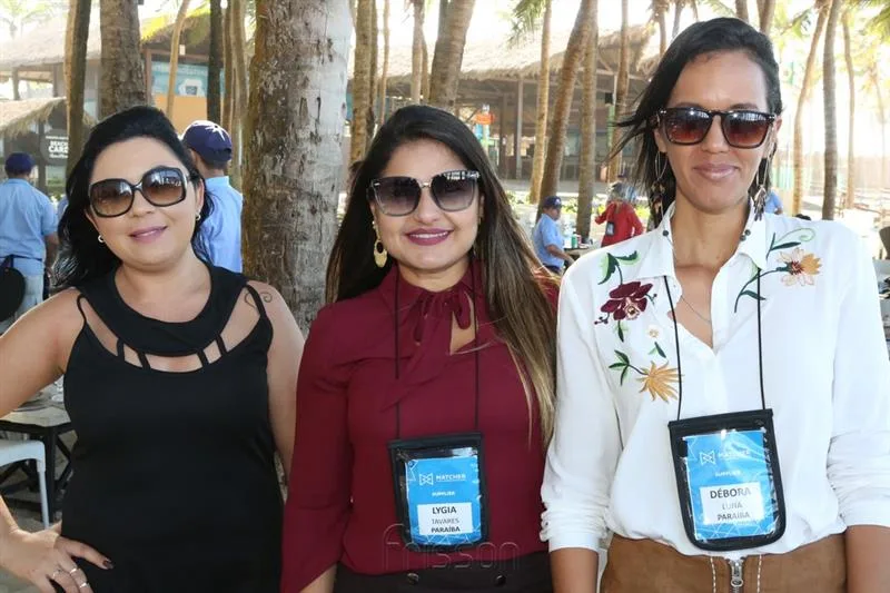 Edileusa Jerônimo, Lygia Tavares e Debora Luna