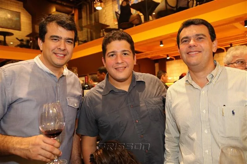 Alexandre Magalhães, Mozart Gomes e Wladimir Vasconcelos