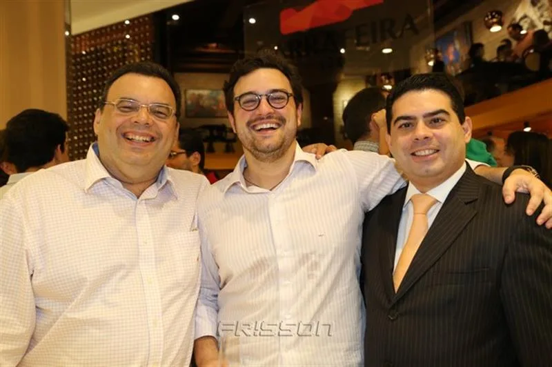 Augustino Chaves, Alcimor Neto e Bruno Karrar