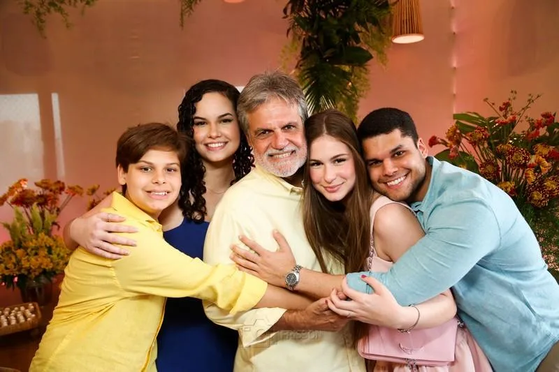 Paulo Miranda e filhos
