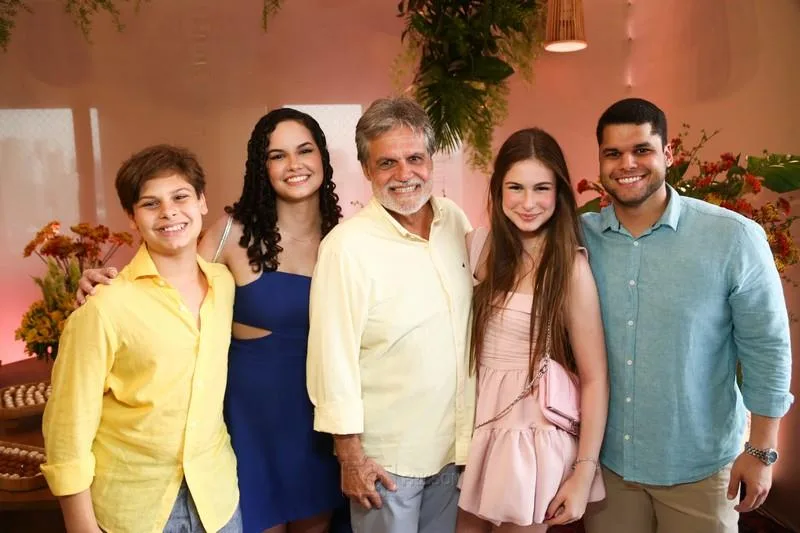 Paulo Miranda e filhos