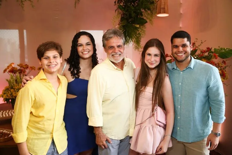 Paulo Miranda e filhos