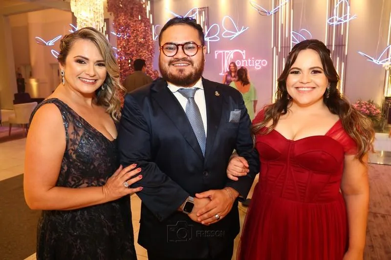 Alda Iodes, Wilkson Santos e Rafaela Mesquita
