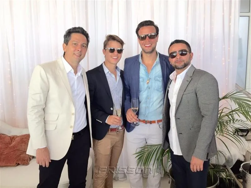 Rodrigo Jereissate, Valter Costa Filho e Anésio Pinheiro