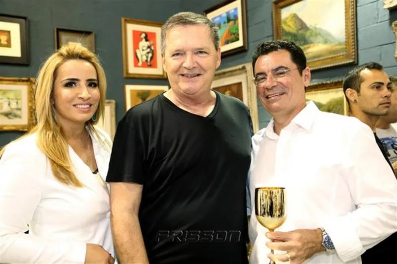 Cristina Vasconcelos, Bernard Twardy e Paulo Menezes
