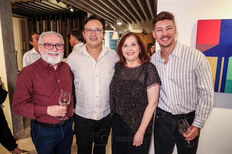 Ciro, Custódio Almeida, Fátima Nogueira e Felipe Andrade