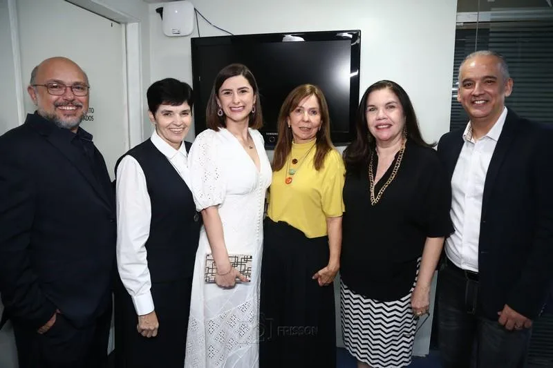 Armenio Vitoriano, Irmã Elda, Lidiane Kerbage, Carmen Inês, Ana Juaçaba e Aldenio Cyrino