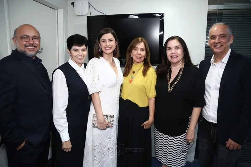 Armenio Vitoriano, Irmã Elda, Lidiane Kerbage, Carmen Inês, Ana Juaçaba e Aldenio Cyrino