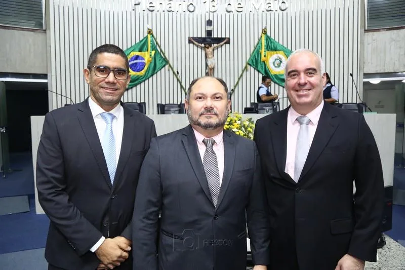 George Colares, Fábio Ibiapina e Tiago Moura