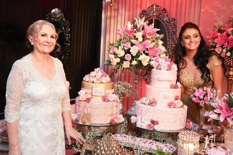 Aleuda e Laís Teixeira