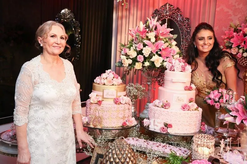 Aleuda e Laís Teixeira