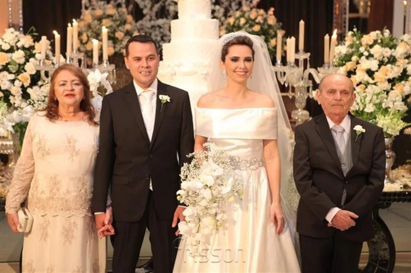 Aparecida, Ricardo e Francisco Feijo Benevides