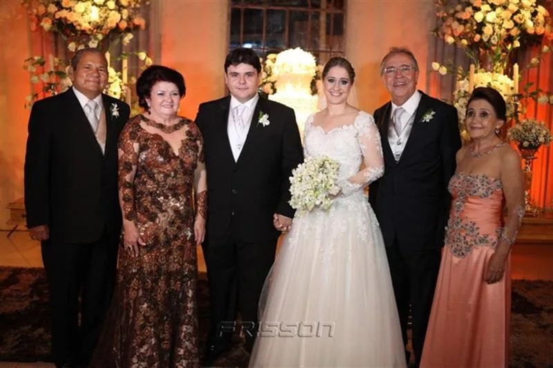 Antônio de Pádua, Ana Feitosa, Pádua Filho, Lisiane, Pedro Gomes de Matos e Fátima Cruz