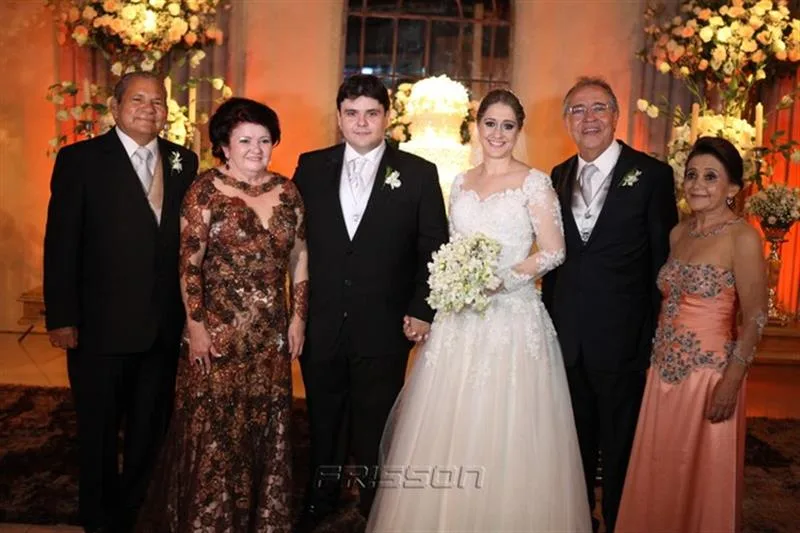 Antônio de Pádua, Ana Feitosa, Pádua Filho, Lisiane, Pedro Gomes de Matos e Fátima Cruz