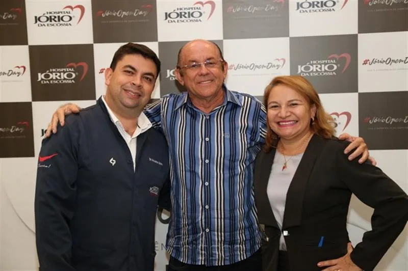 Alexandre Moreno, Joaquim Florenço e Elenita Castro