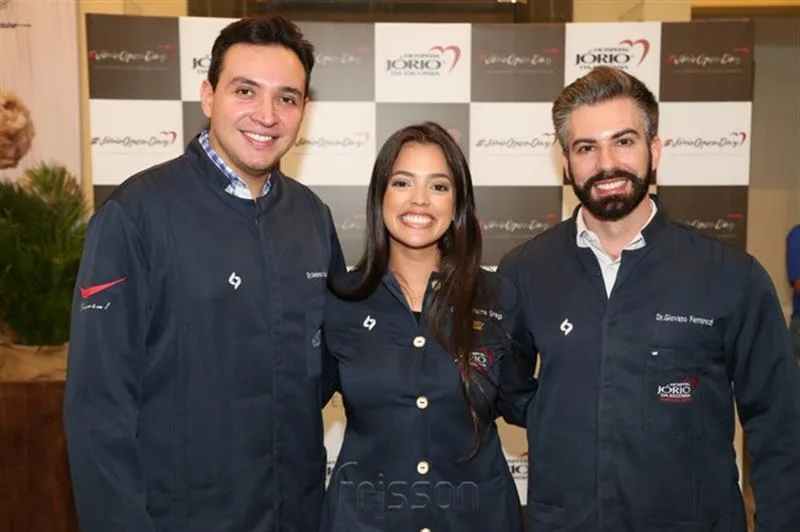 Anderson M., Ticiana Campos e Giovano Ferrarezi