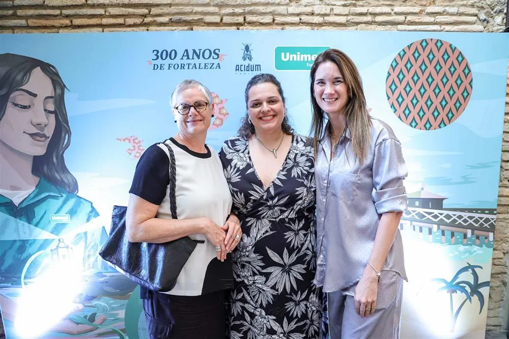 Ana Celina Bueno, Luciana Junqueira e Maria Tereza Ramos