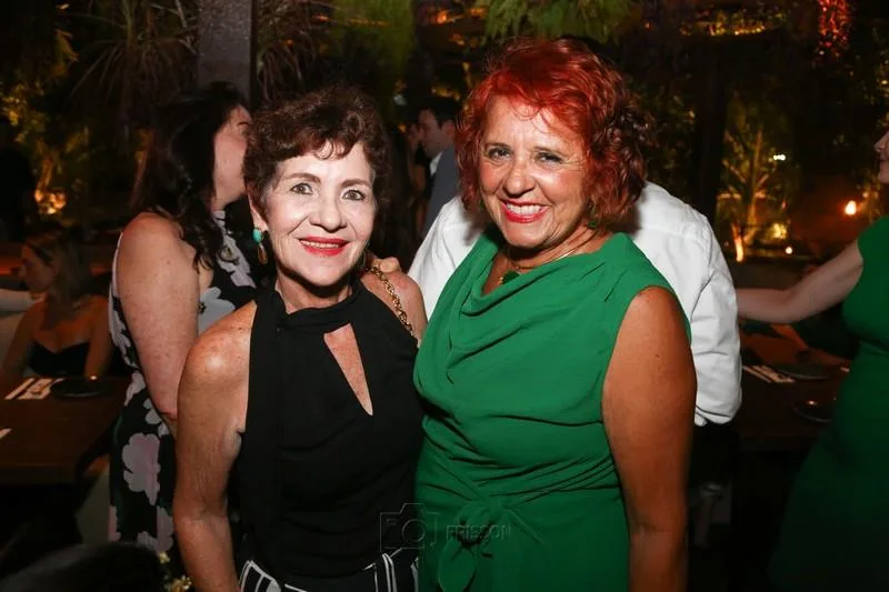 Lilia Quinderé e Fátima Duarte