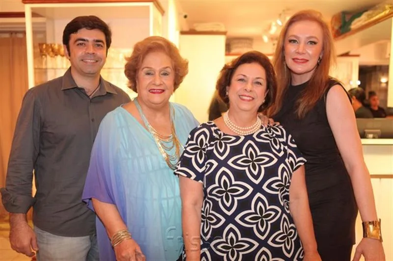 Eduardo Cals, Beatriz Philomeno Gomes, Júlia Gurjão e Marli Martini