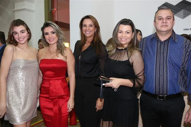 Alexa Engels, Jaqueline Maia, Lidia Oliveira, Cibelle Lucena e Alexandre Engels