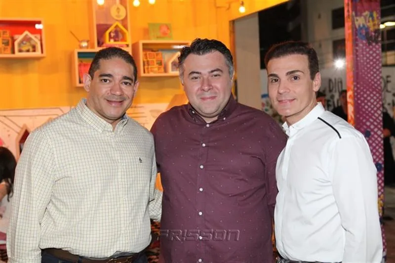 Alexandre Pita, André Monte e Rodrigo Maia