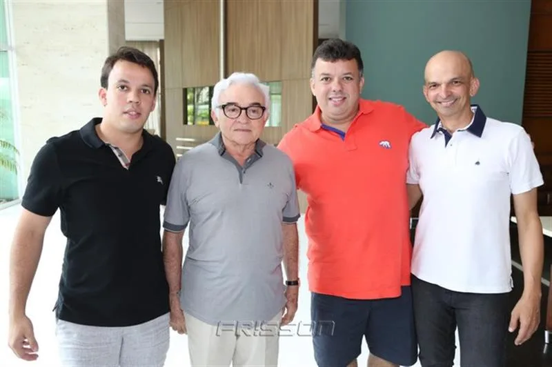 Alexandre Félix Jr., Vicente Leitão, Alexandre Félix e Ian Correia