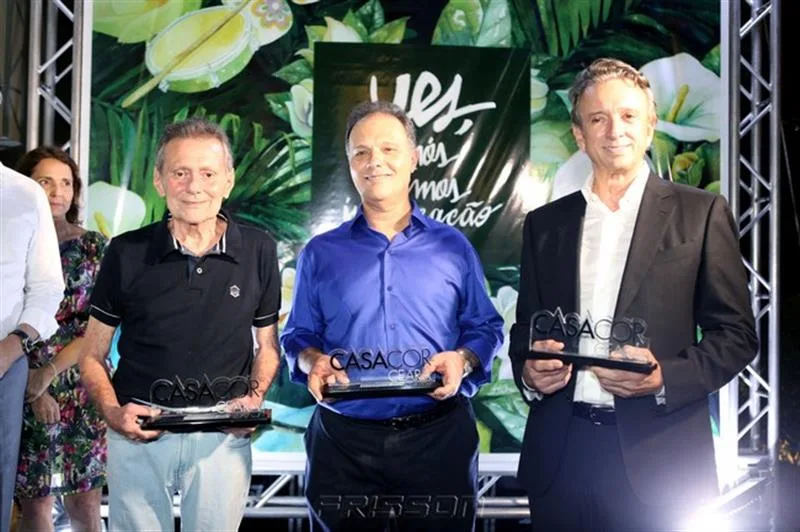 Airton Queiroz, José Carlos Pontes e Erivaldo Arraes
