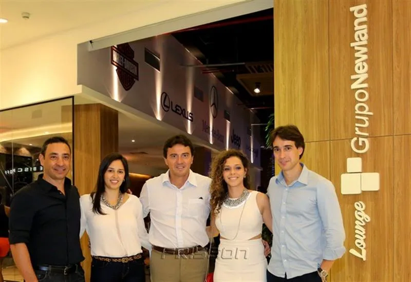 Ronaldo Munhoz, Mayra, Luis, Gabriela e Rodrigo Carvalho
