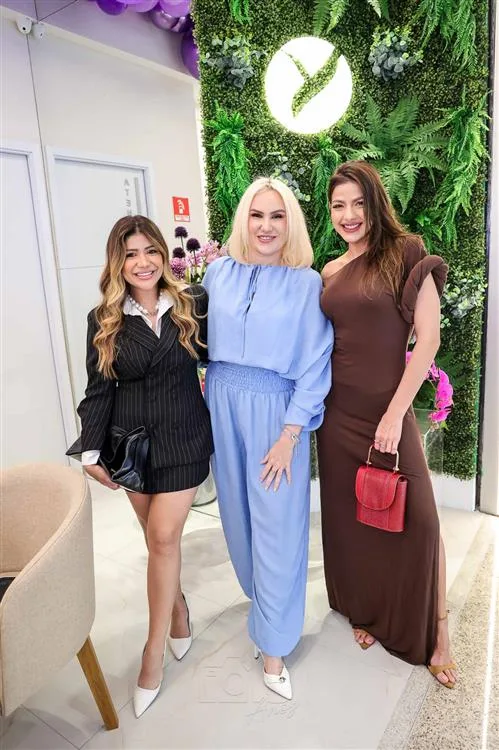 Clara Maria Gomes, Ellis Teixeira e Nathalia Diôgenes
