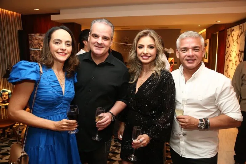 Andréia e Bernardo Maia, Danielle e Cristiano Peixoto