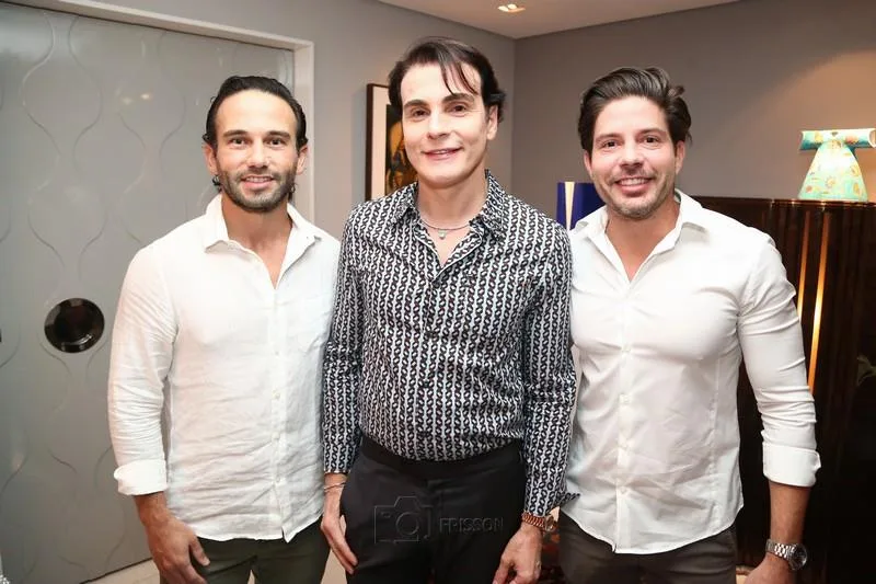 Celso Torres, Rodrigo Maia e Rafael Luna