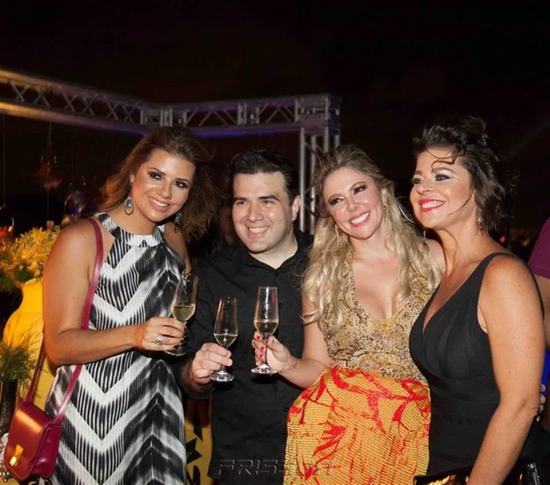 Anelisa Barreira, Danilo e Patricia Dias e Ana Cristina Wolf