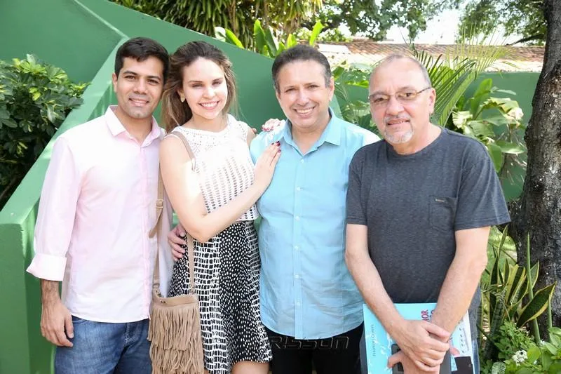 Cláudio Leite, Gabriela, Domingos Filho e Vagner Barbosa