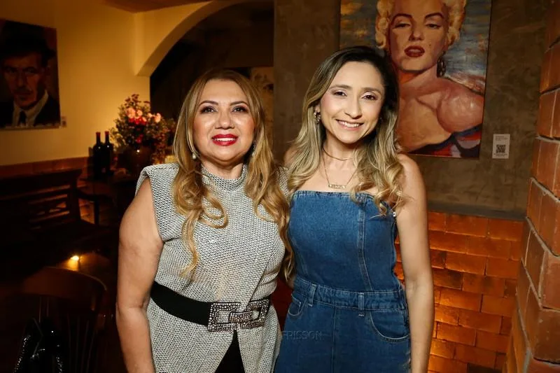 Aldeides Ricarte e Carol Albuquerque